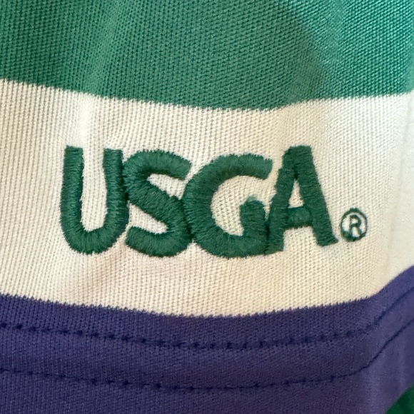 Ralph Lauren Polo 2017‎ US Open Erin Hills Striped Golf Shirt. Men’s Large. - Picture 5 of 6